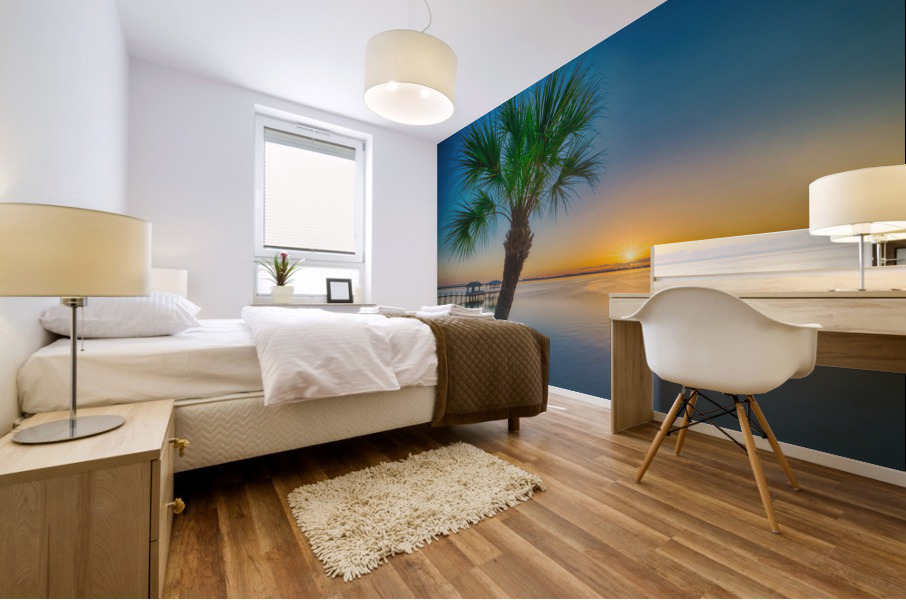 SUNRISE INDIAN RIVER LAGOON MELBOURNE Mural print