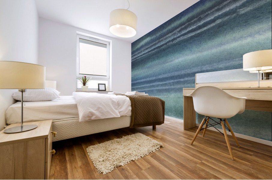 Calm Abstract Landscape 13 Mural print