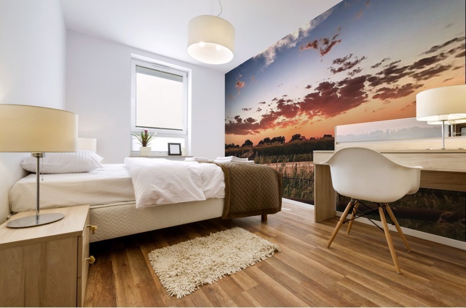 KANSAS COUNTRY DUSK Mural print