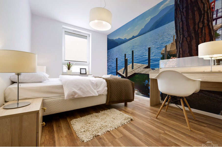 Morcote Switzerland Mural print
