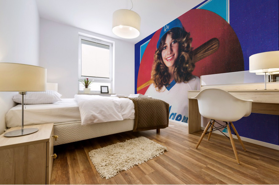 1981 Sands Hotel Dodgers Ad Print Mural print