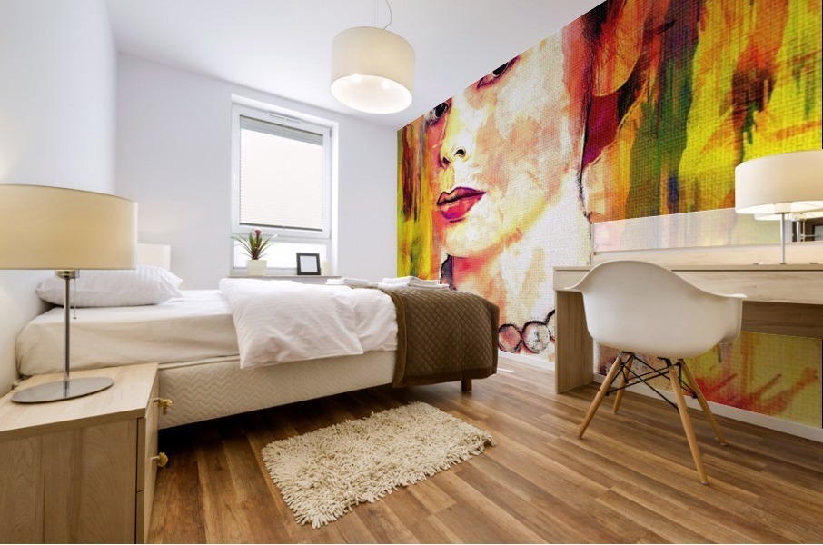 Frida's Reincarnation Mural print