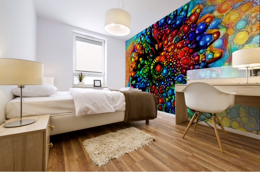 Chakra Mandala Mural print