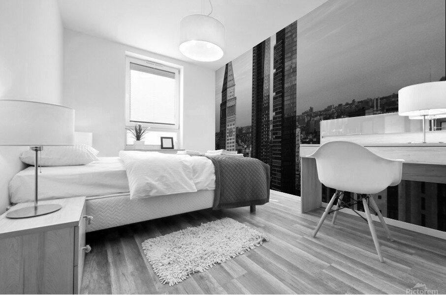 New York Building 02 Mural print