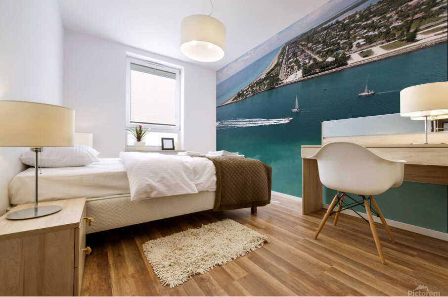 Ft. Pierce Inlet FL  Mural print