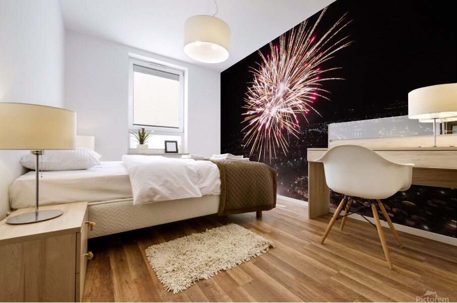 Fireworks Mural print