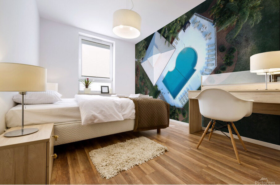 commercial pool Mural print