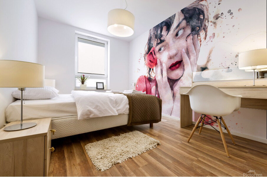 Surprised Look Mural print