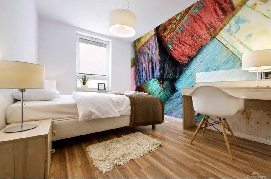 Paint Brushes Mural print