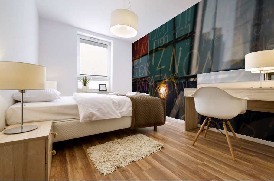 Home Away Mural print