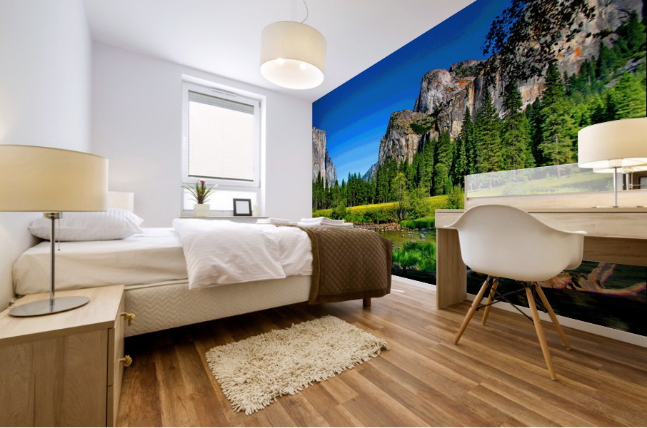 LANDSCAPES COLLECTION - YOSEMITE NATIONAL PARK - VALLEY VIEW  Mural print
