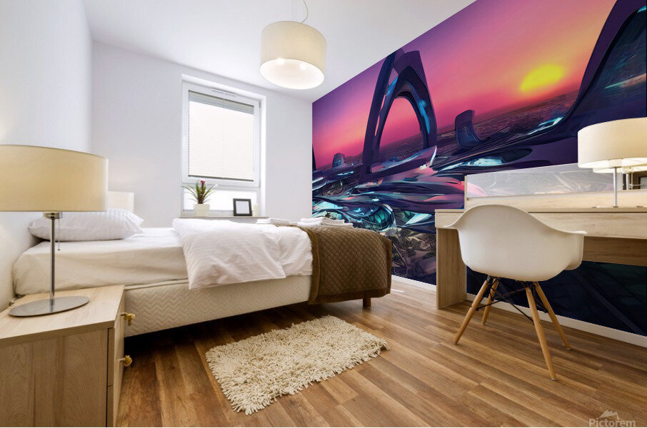 Vega Evenings   0032 Mural print