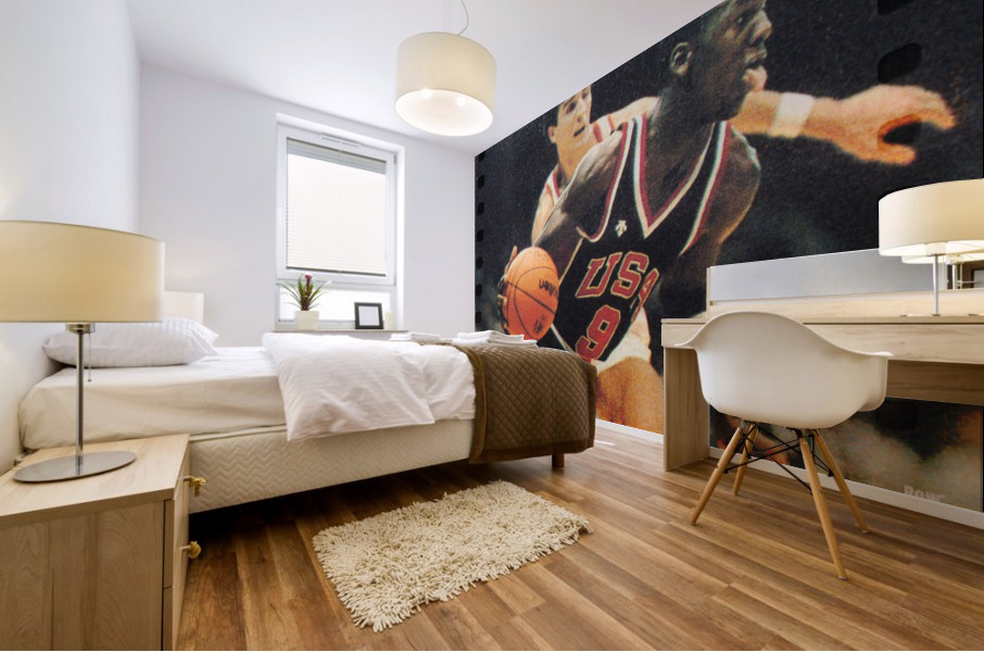 1984 Michael Jordan Filmstrip Art Mural print