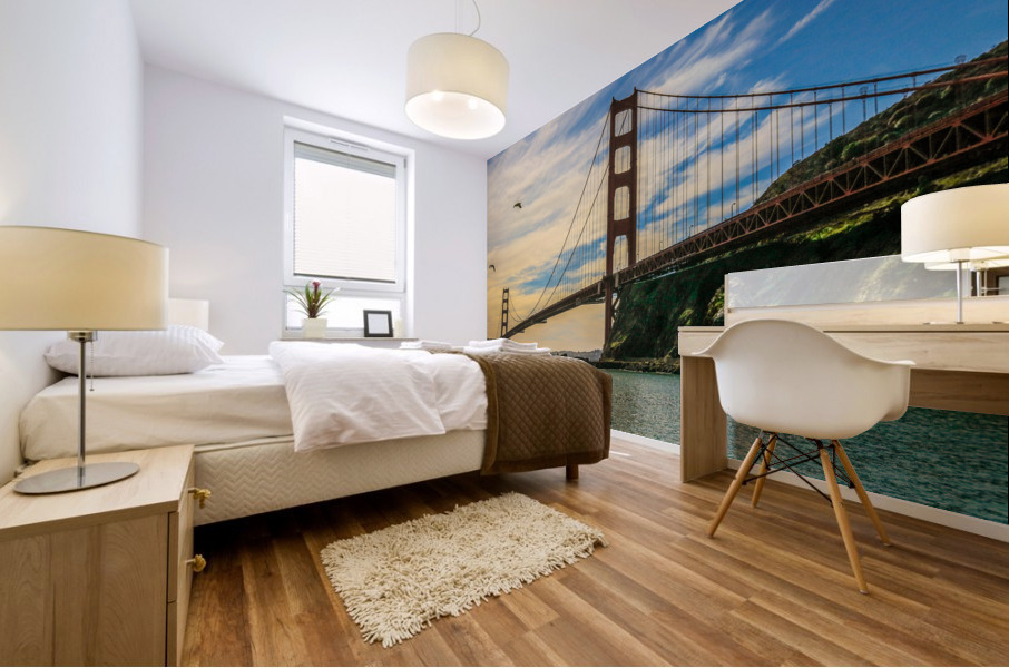 Golden Gate Bridge Mural print