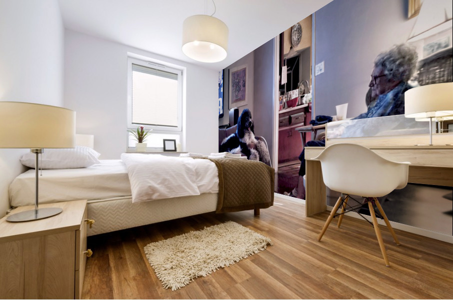 Super Bowl Sunday Mural print