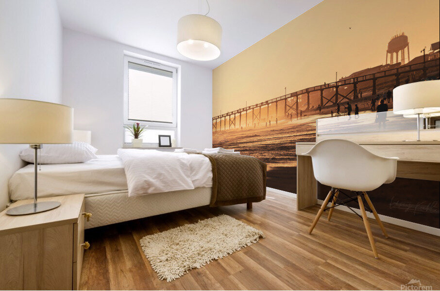 Pier Landscape Mural print