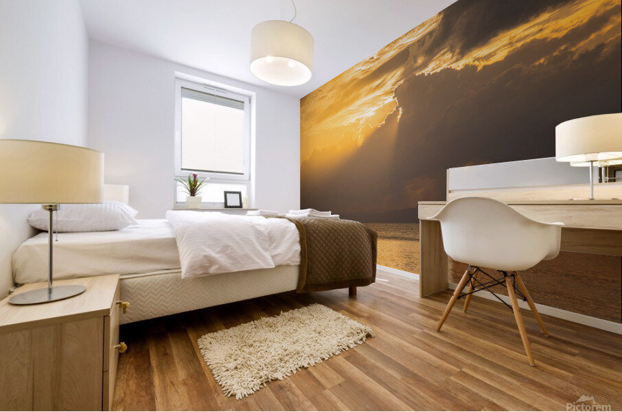 Sunset in the Andaman Islands Mural print