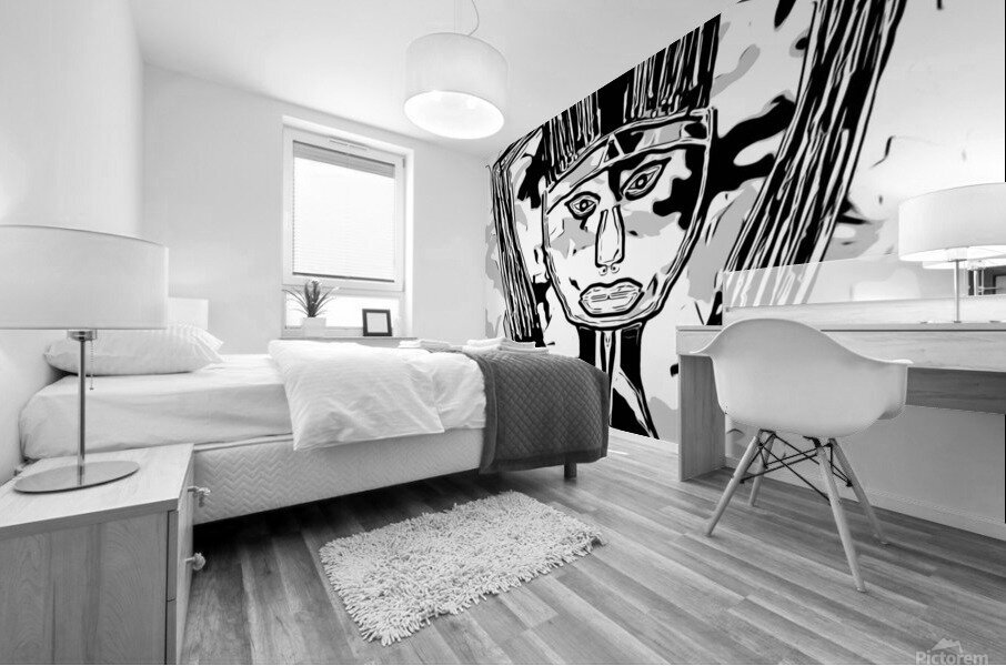 The Jester Mural print