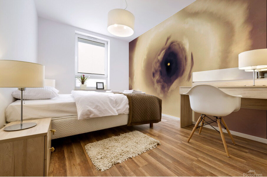 The Hole Mural print