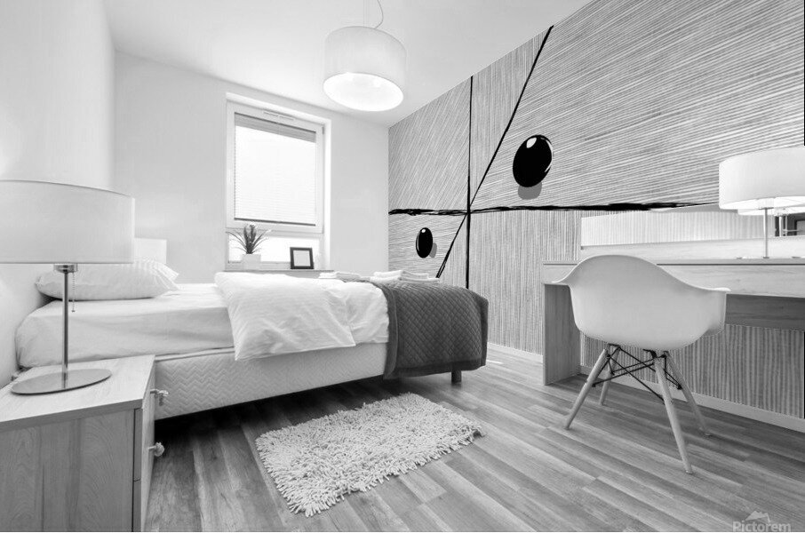 X Y & Z. Mural print