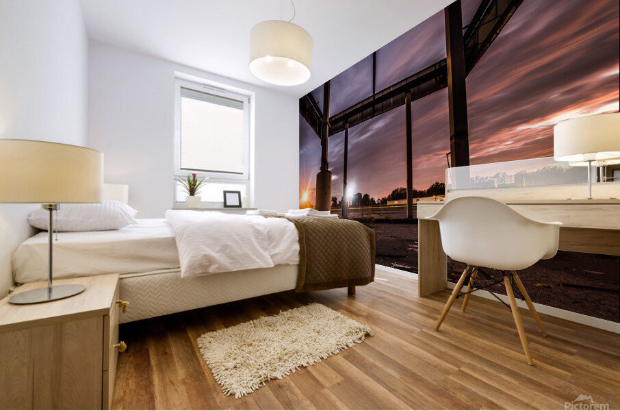 Architectural Photography - Not There Anymore - Lake St. Louis MO Mural print