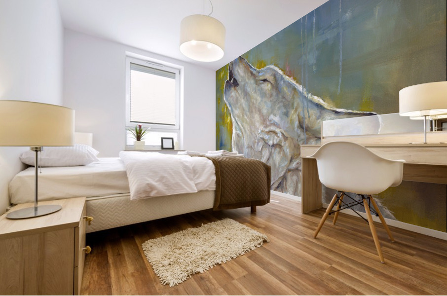Moon Song Mural print