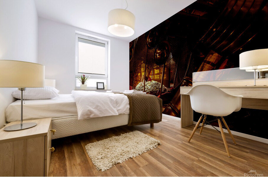 Street Photography - Treasure - London UK Mural print