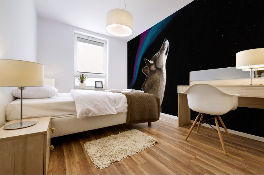 Magical Moon Mural print