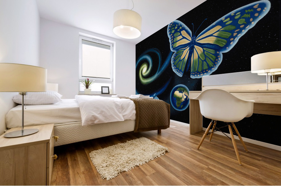 Earths Rebirth  Mural print
