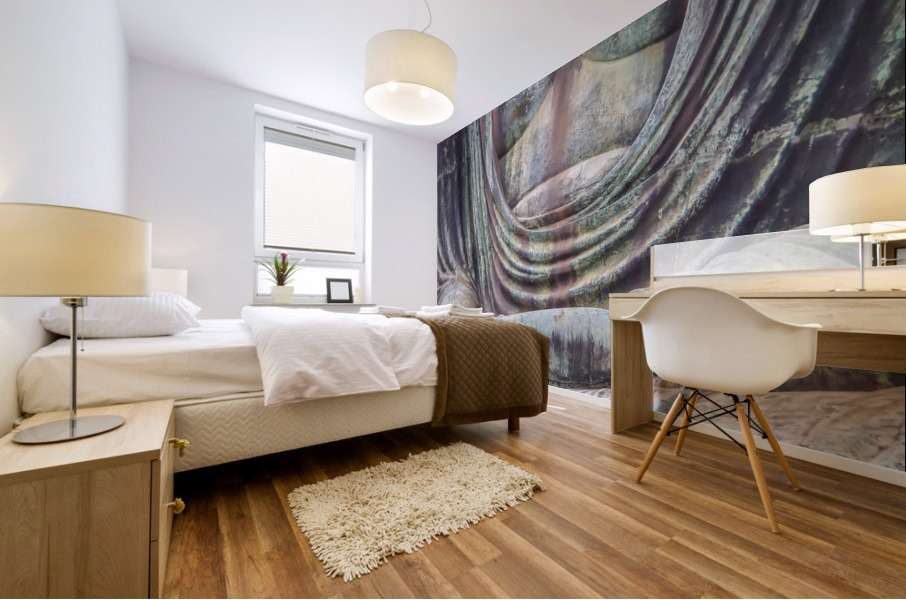 Great Buddah Kamakura Mural print