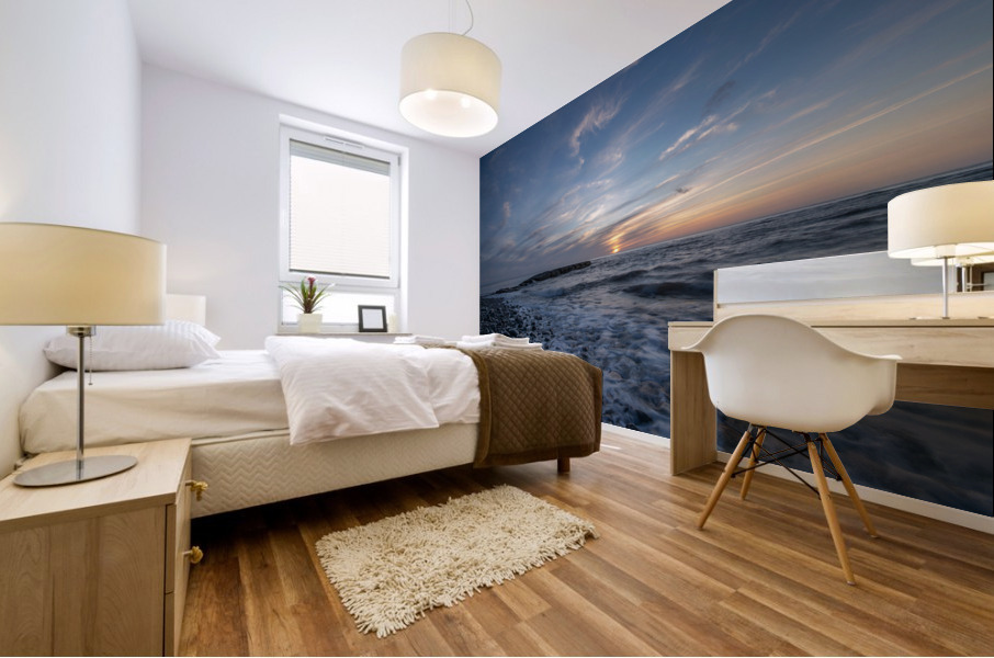 Blues and Rocks Mural print