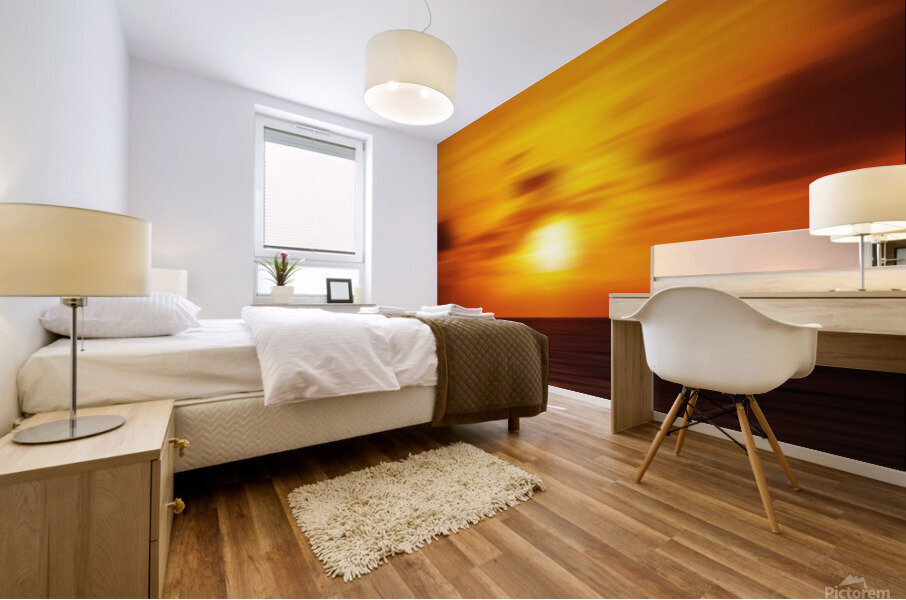 Sea Sunset · 3 Mural print