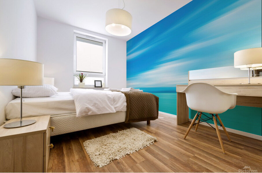 Sea Sunset V - Panoramic Mural print