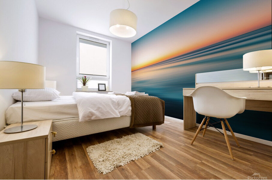 Sea Sunset VII - Panoramic Mural print