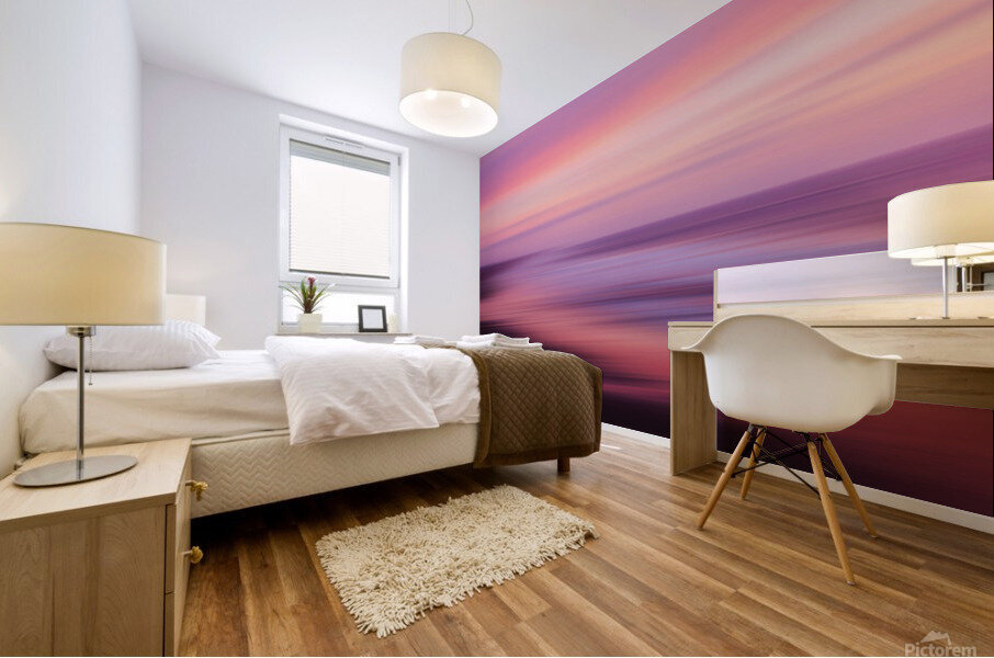 Sea Sunset VI - Panoramic Mural print