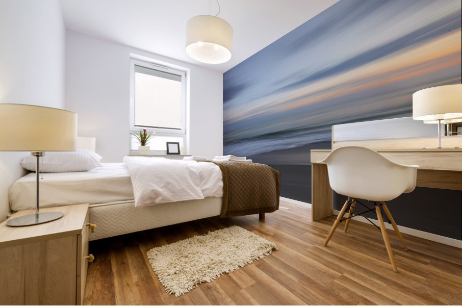 2022 Oct 12 SunsetAbstract01 Mural print