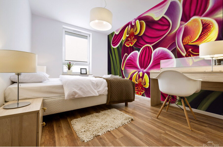 Flower garden Painting Mural print