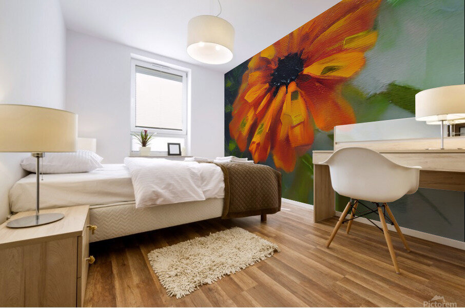 Flower garden Painting Mural print