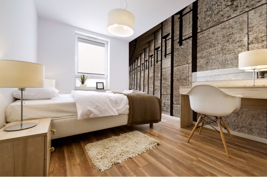 the torches Mural print