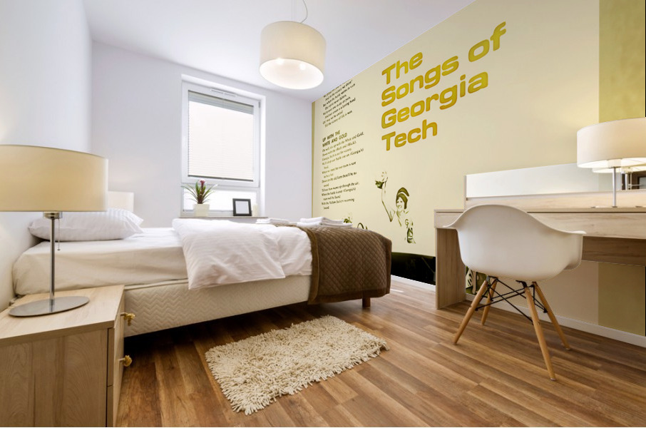 The Songs of Georgia Tech Mural print