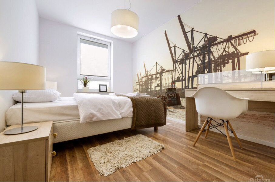 Harbor Ferry Mural print