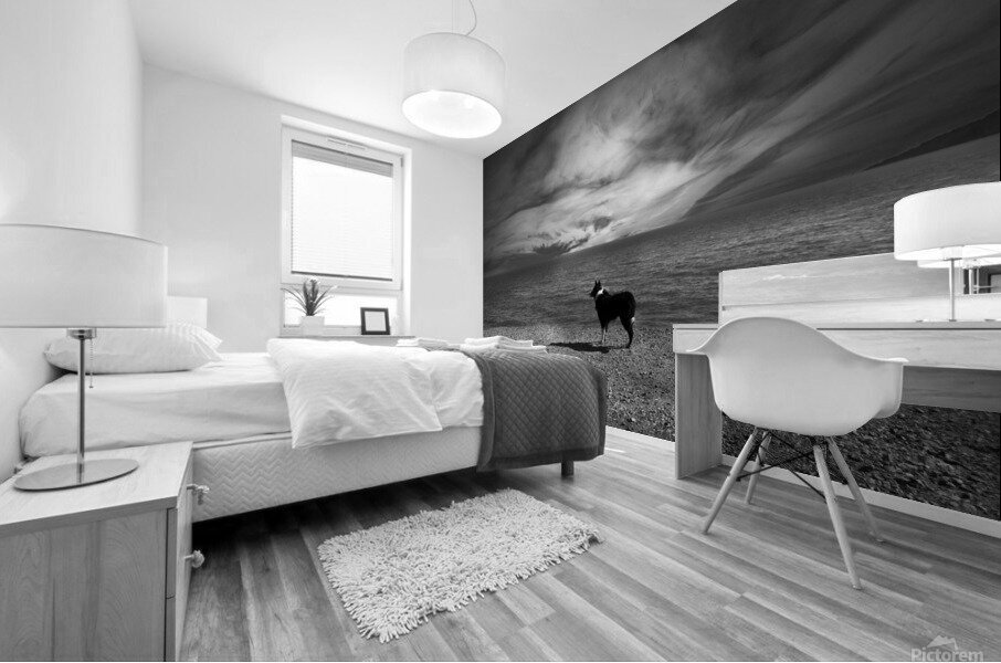 Waiting  Mural print