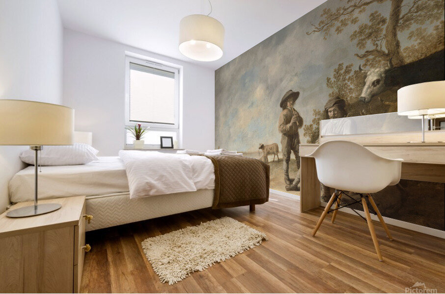 Piping Shepherds Mural print