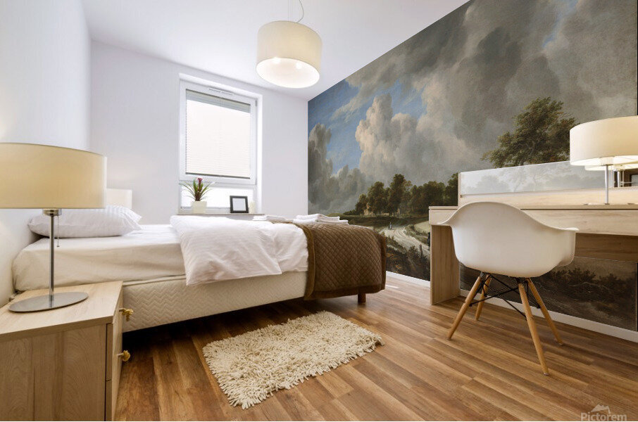 Wheat Fields Mural print