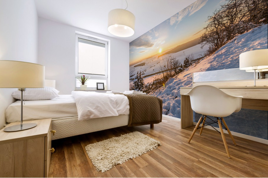 Winter Landscape Mural print