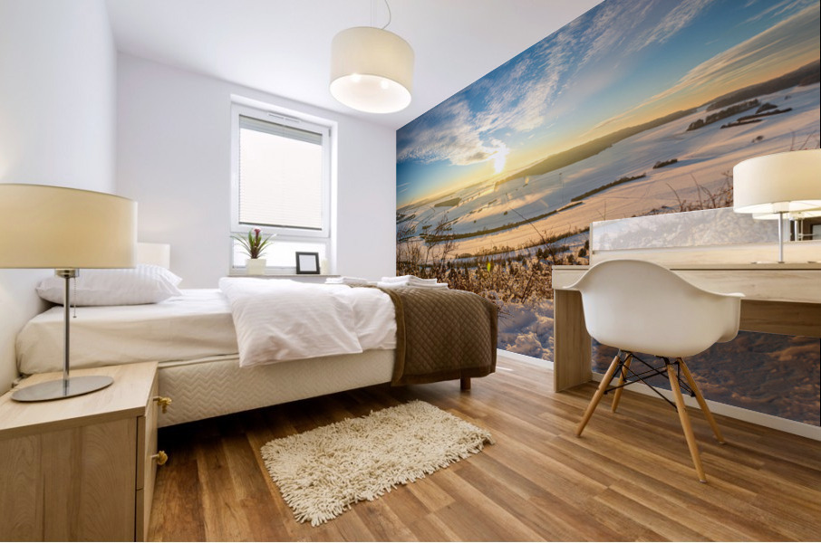 Winter Panorama Mural print