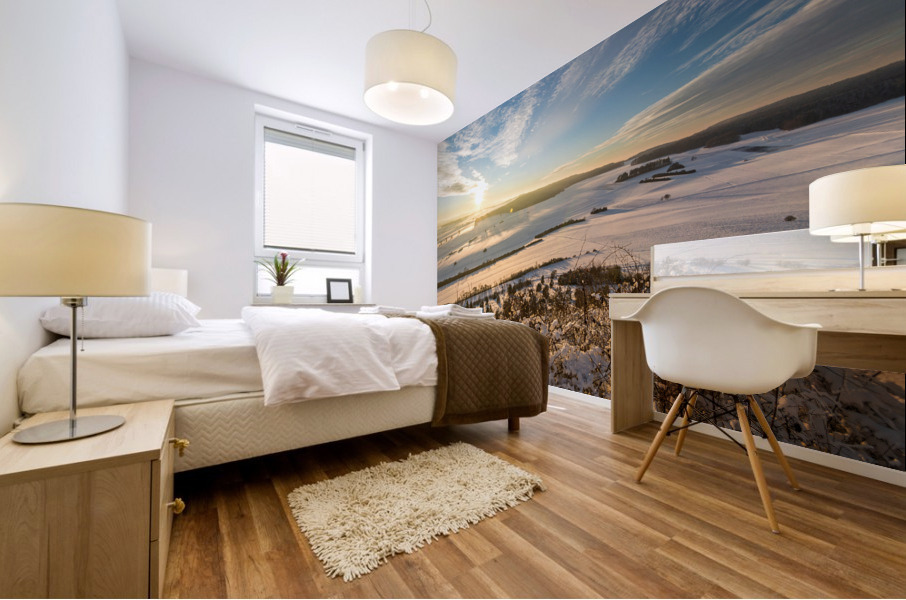 Winter View  Mural print