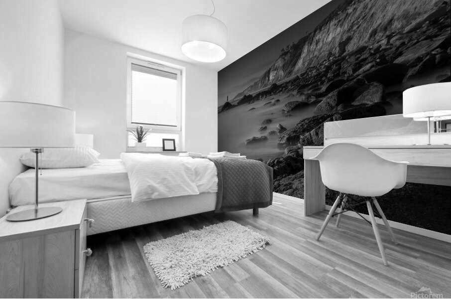 DJ 07137 LRG BW Mural print