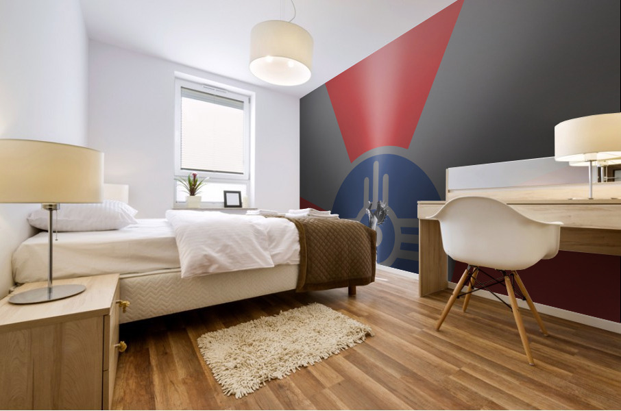 Wichita Flag Keeper of the Plains Mural print