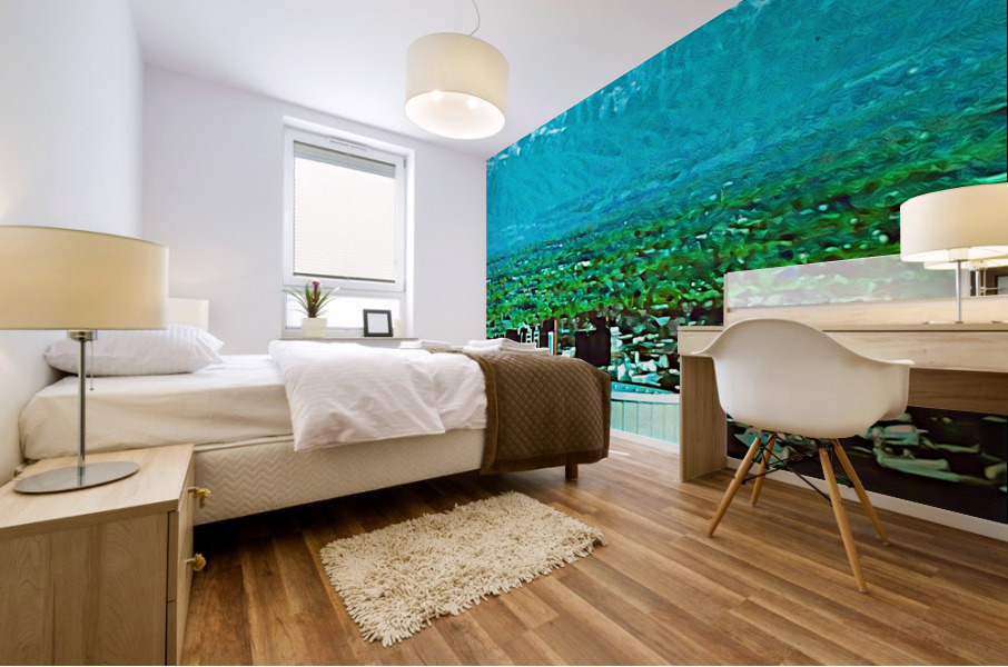 1979 Utah Jazz Art Remix Mural print